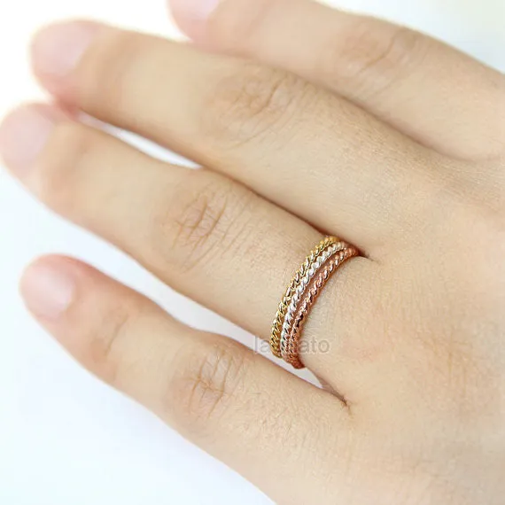 Sterling silver Twist Ring