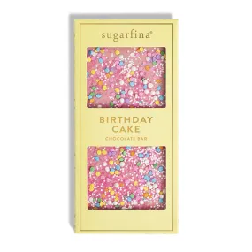 SUGARFINA | Pink Birthday Cake Chocolate Bar