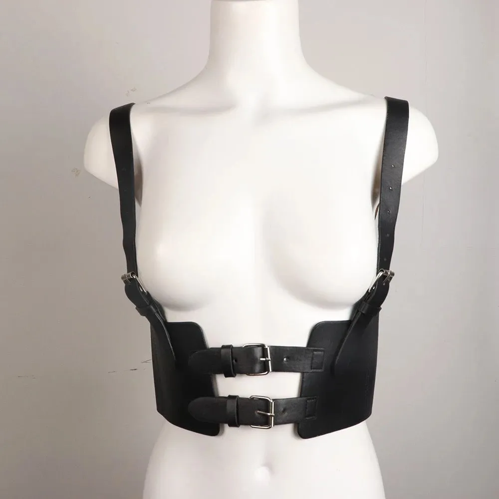 Suspender Cage Waist Wide Belt