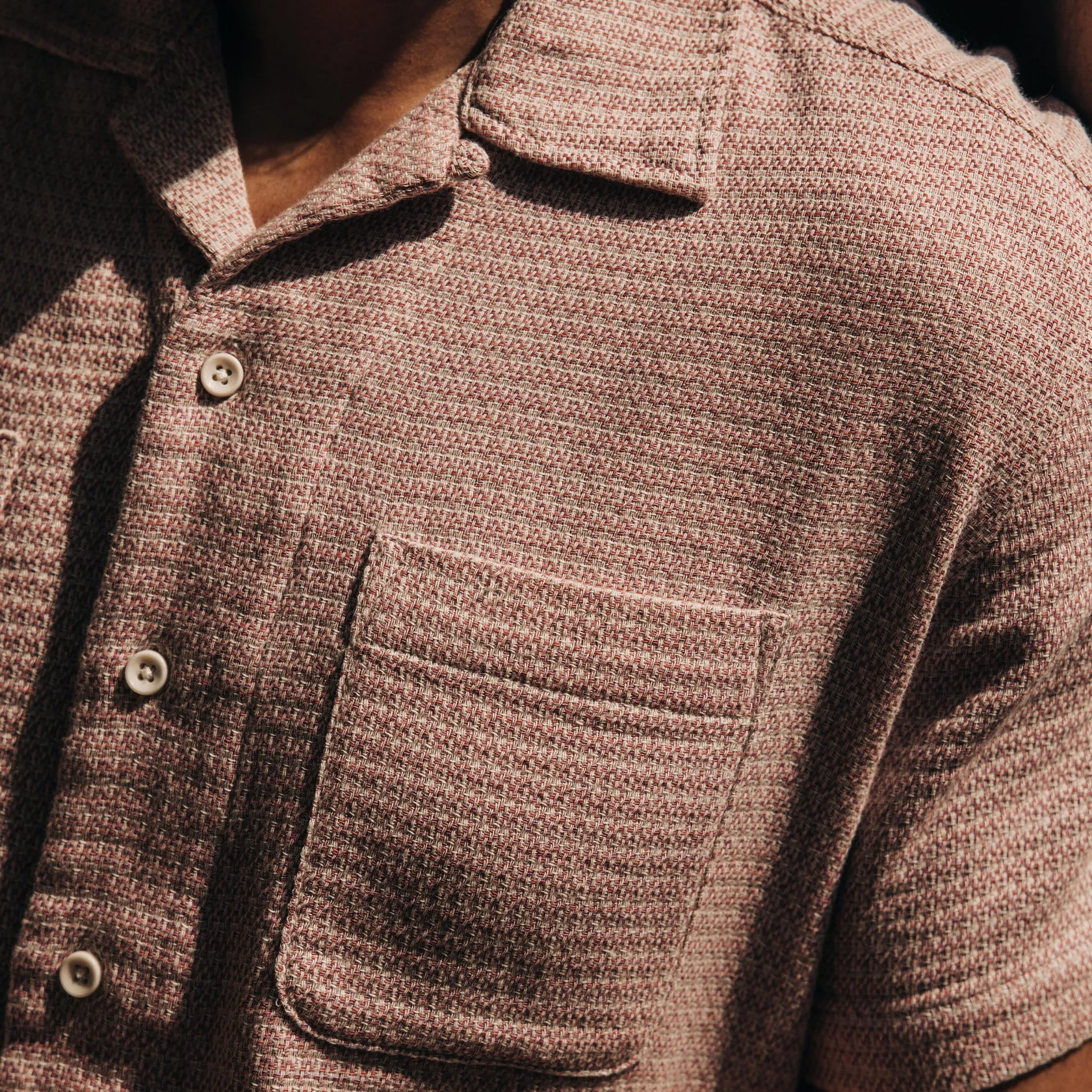 The Conrad Shirt in Orchid Jacquard