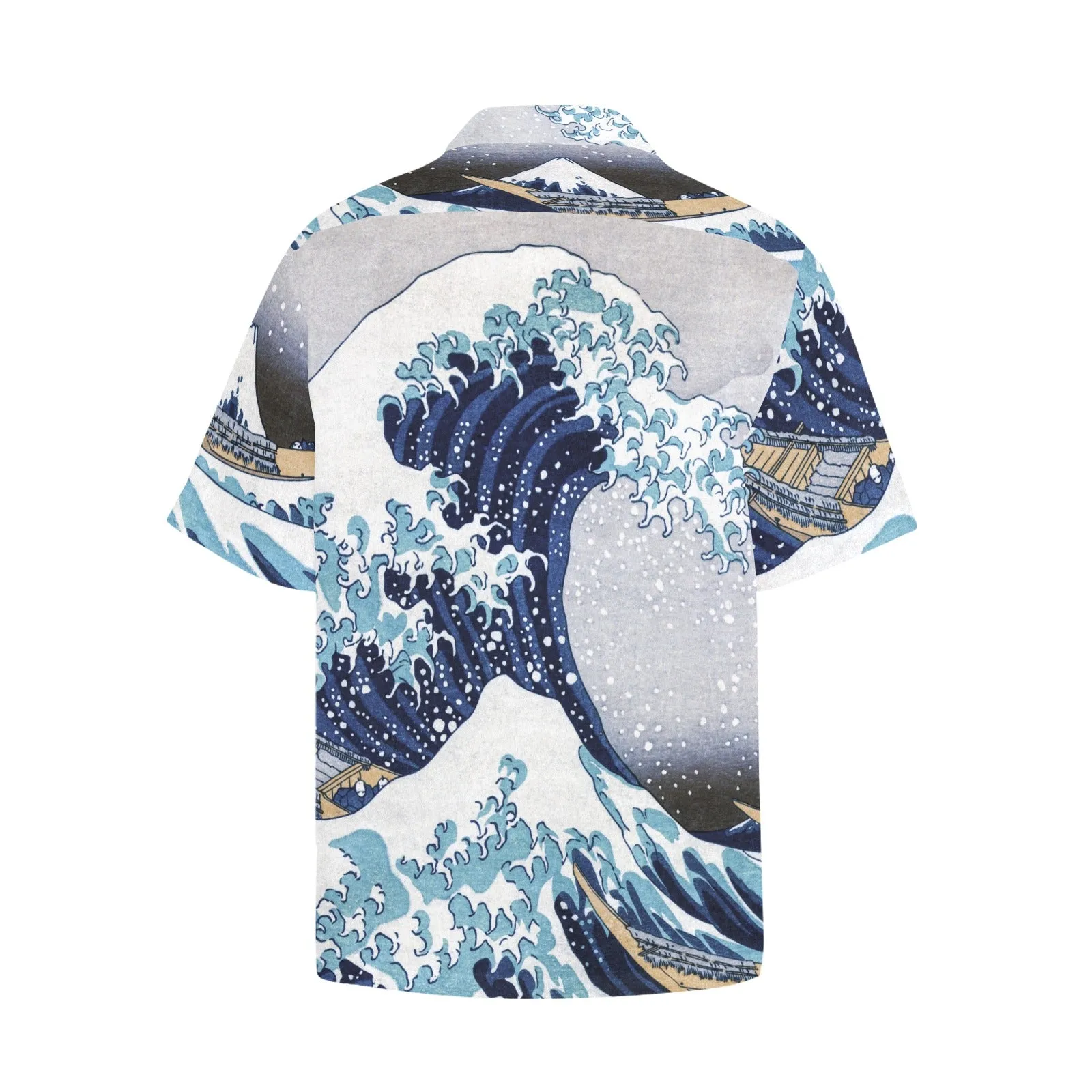 THE GREAT WAVE OFF KANAGAWA Hawaiian Shirt with Chest Pocket