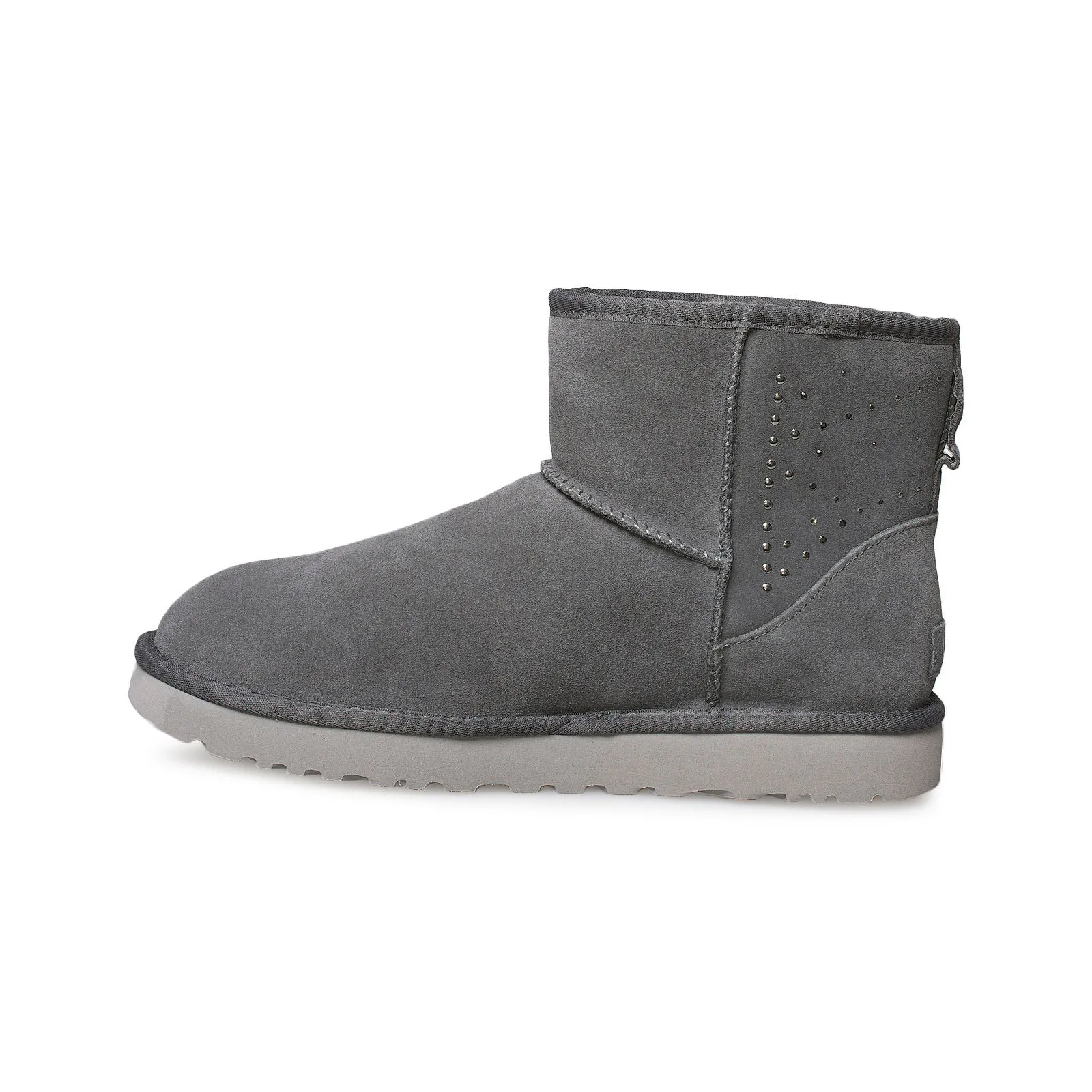 UGG Classic Mini II Studded Charcoal Boots - Women's