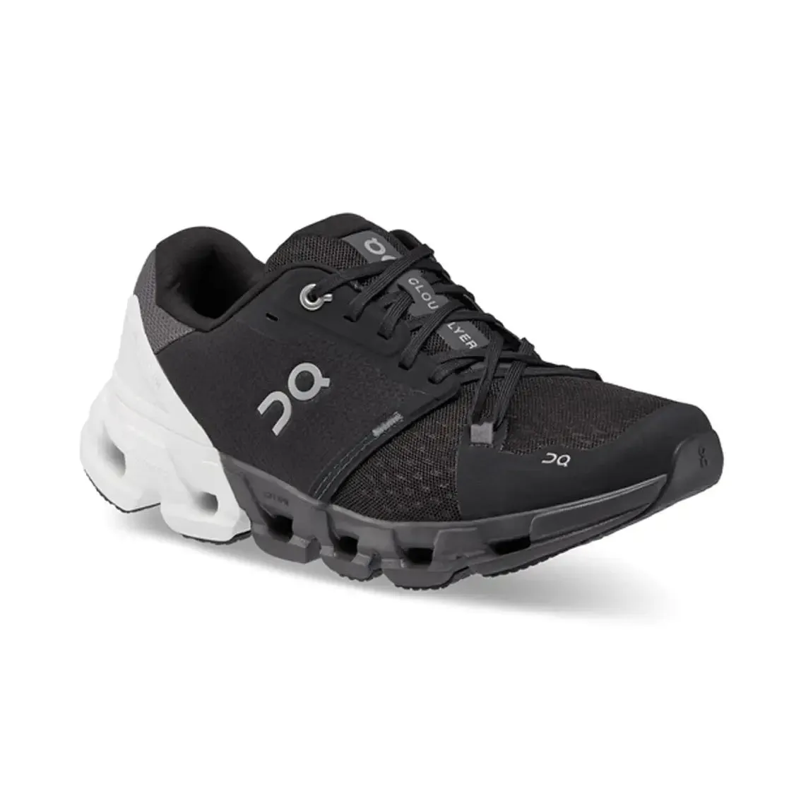 Womens On Running Cloudflyer 4 (Wide) - Black / White